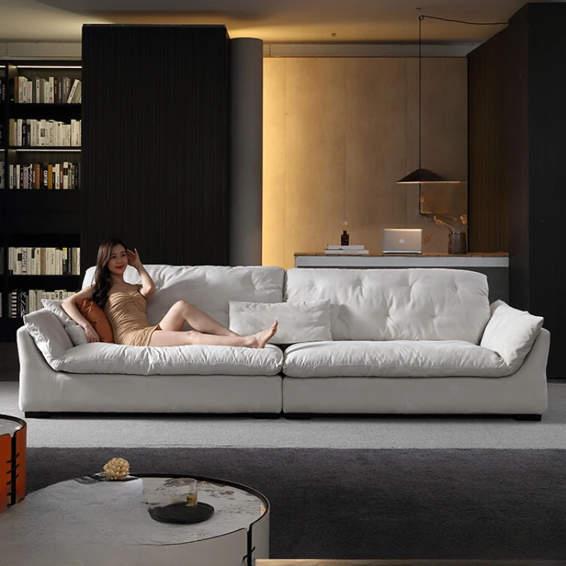 Netizen lazy person can lie down and sleep in an ins style small unit living room with technology cloth, straight row cream
Netizen lazy person can lie down and sleep in an ins style small unit living room with technology cloth, straight row cream