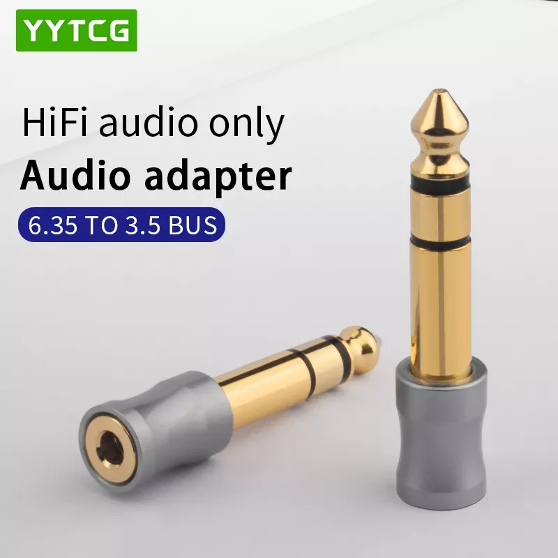 NEW2023 Jack 6.5 6.35mm Male Plug to 3.5mm Female Connector Headphone Amplifier Audio Adapter for Mobile Phone Notebook
NEW2023 Jack 6.5 6.35mm Male Plug to 3.5mm Female Connector Headphone Amplifier Audio Adapter for Mobile Phone Notebook