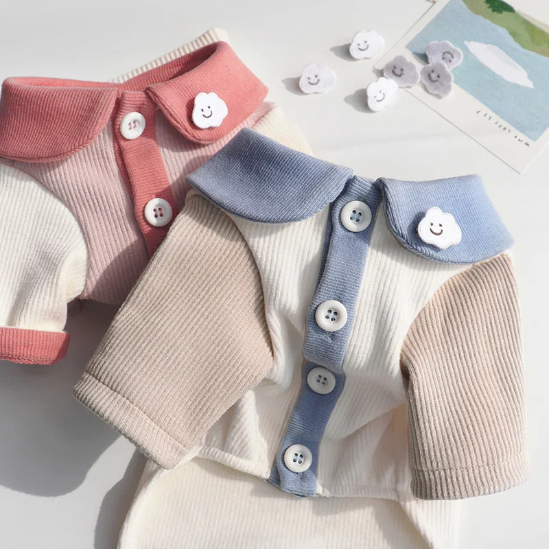 Dog Clothes Spring and Summer Bottoms Teddy Puppy Clothes Dog Shirt Than Bear Cat Bomei Yorkshire Small Puppy Pet Clothes
Dog Clothes Spring and Summer Bottoms Teddy Puppy Clothes Dog Shirt Than Bear Cat Bomei Yorkshire Small Puppy Pet Clothes