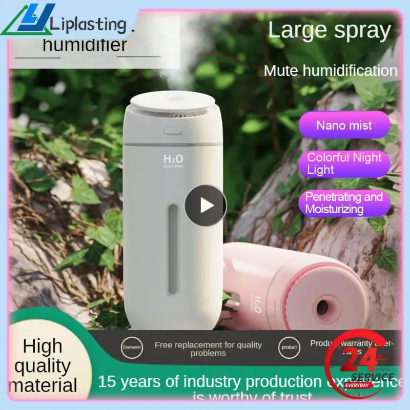 1~8PCS 400ml Car Humidifier Soft Light Gradient Atmosphere Lamp Humidifier Essential Oil Diffuser Air Negative Ion 
1~8PCS 400ml Car Humidifier Soft Light Gradient Atmosphere Lamp Humidifier Essential Oil Diffuser Air Negative Ion