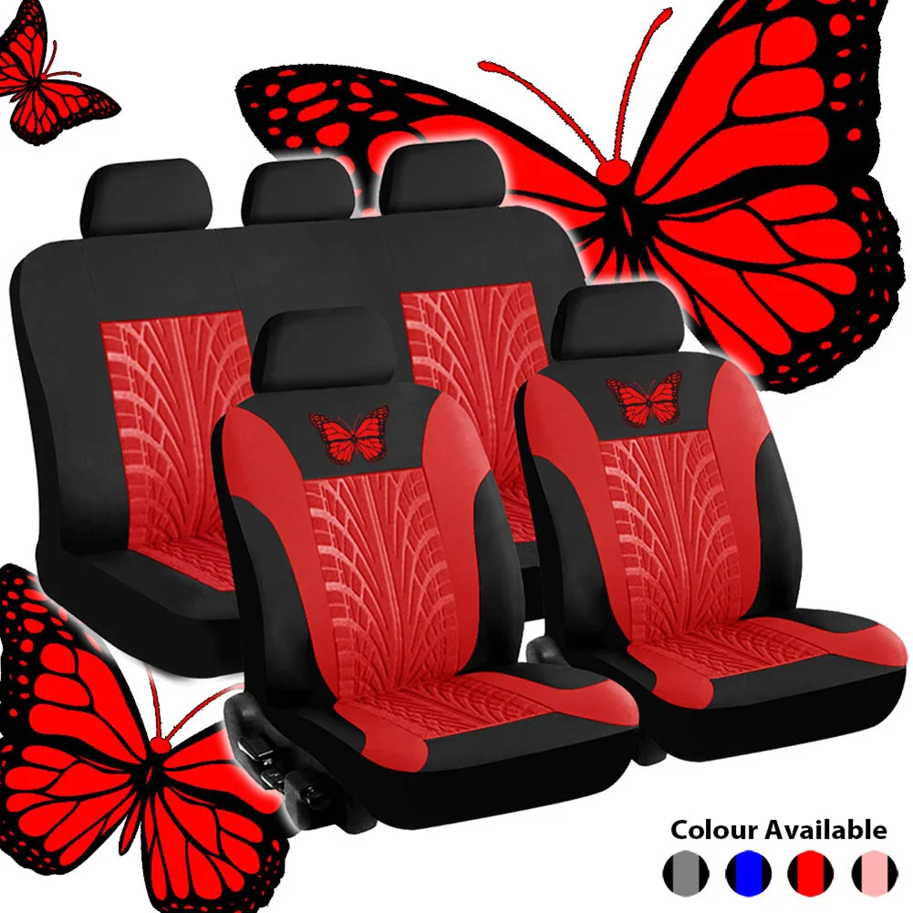 Universal Car Butterfly Tire Print Seat Cover Rear Bench Cover Comfortable Breathable Protective Cover Car Interior Accessories
Universal Car Butterfly Tire Print Seat Cover Rear Bench Cover Comfortable Breathable Protective Cover Car Interior Accessories