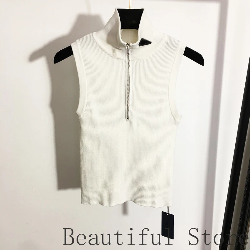 Высококачественная модная одежда, женские свитера, жилеты, без рукавов, треугольный дизайн, фирменный логотип, пуловер на молнии, вязаный св...
Высококачественная модная одежда, женские свитера, жилеты, без рукавов, треугольный дизайн, фирменный логотип, пуловер на молнии, вязаный св...