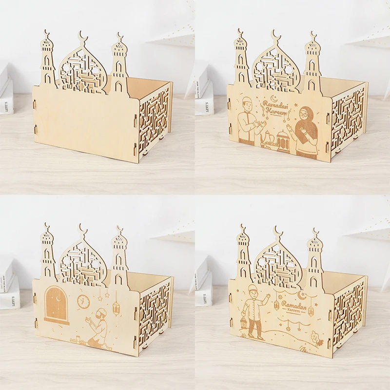 Eid Mubarak Food Tray Table Ornaments Wooden Candy Cookie Dessert Tray Ramadan Decoration for Home Kareem Gift Muslim Party Prop
Eid Mubarak Food Tray Table Ornaments Wooden Candy Cookie Dessert Tray Ramadan Decoration for Home Kareem Gift Muslim Party Prop