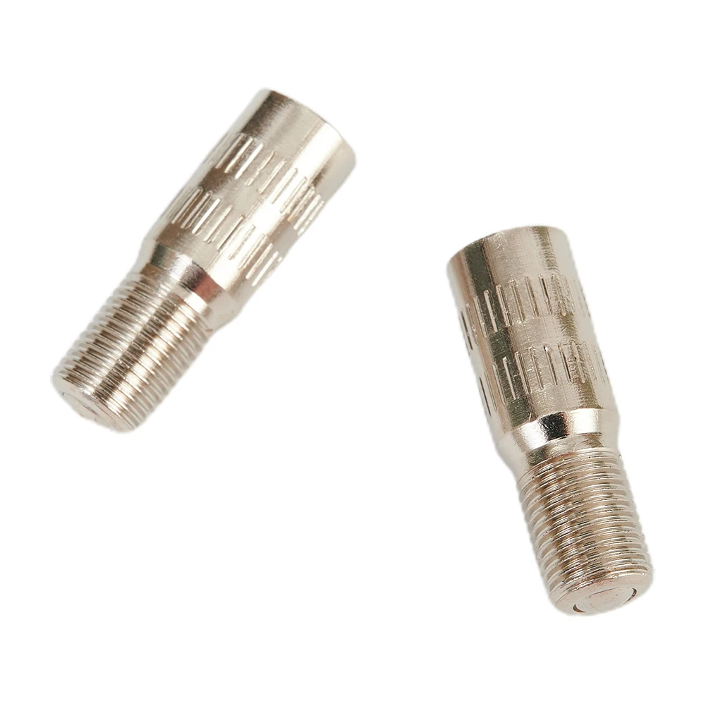 Wheel Valve Stem Extensions Universal 27mm 4pcs Brass Cap Chrome Extender Screw-On Silver Tone Truck Practical
Wheel Valve Stem Extensions Universal 27mm 4pcs Brass Cap Chrome Extender Screw-On Silver Tone Truck Practical