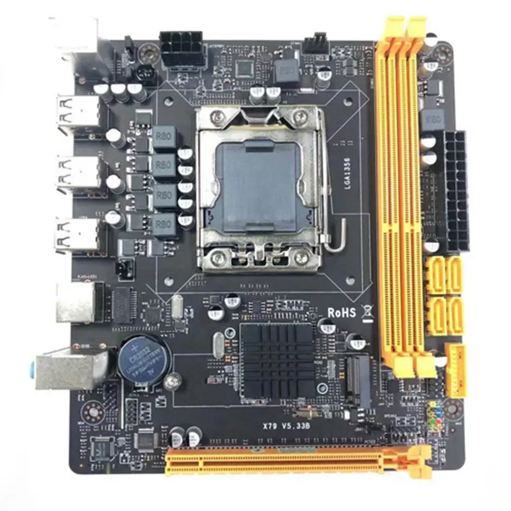 Motherboard LGA 1356 CPU M.2 NVME Slot Support Intel Xeon E5 Processor DDR3 RAM Mini DTX X79 V5.33B
Motherboard LGA 1356 CPU M.2 NVME Slot Support Intel Xeon E5 Processor DDR3 RAM Mini DTX X79 V5.33B