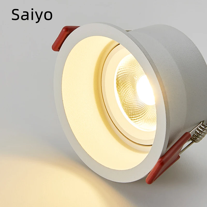 Saiyo Led Spotlight Recessed Downlight Adjustable Angle Direction Ceiling Spots 5W7W10W12W15W Aluminum 85-265V Indoor Lighting
Saiyo Led Spotlight Recessed Downlight Adjustable Angle Direction Ceiling Spots 5W7W10W12W15W Aluminum 85-265V Indoor Lighting