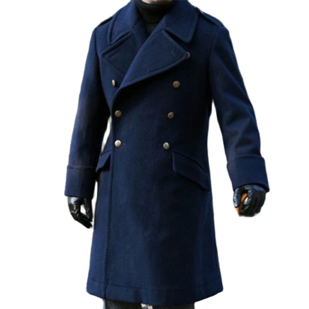 Men's Royal Air Force Coat Thick Wool Long Double-breasted Trench Elegant Classic Windbreaker Luxury Winter Boutiques for Men
Men's Royal Air Force Coat Thick Wool Long Double-breasted Trench Elegant Classic Windbreaker Luxury Winter Boutiques for Men
