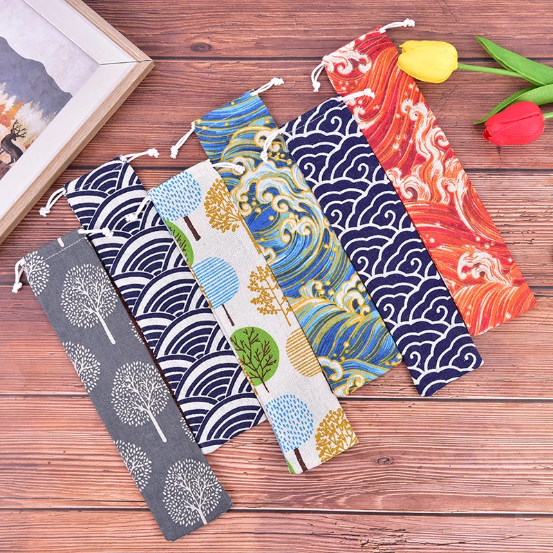 Cotton Linen Cutlery Case Drawstring Bag Portable Tableware Bag Travel Spoon Chopsticks Storage Household Utensils Dinnerware
Cotton Linen Cutlery Case Drawstring Bag Portable Tableware Bag Travel Spoon Chopsticks Storage Household Utensils Dinnerware