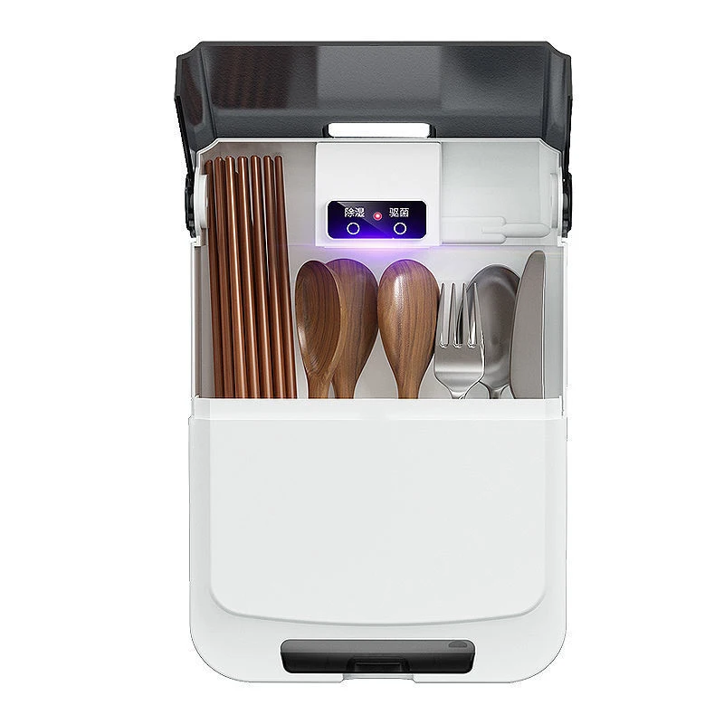 Smart Sterilization Chopstick Holder Holder Wall Mounted UV Tableware Sterilizer Disinfection Box Drainer Kitchen Cutlery Storag
Smart Sterilization Chopstick Holder Holder Wall Mounted UV Tableware Sterilizer Disinfection Box Drainer Kitchen Cutlery Storag