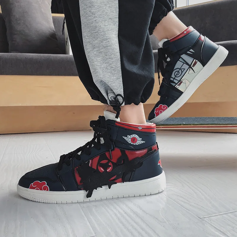 Anime NARUTO Shoes Uchiha Madara Nara Shikamaru Sneakers Fashion Casual Cartoon Sports High-top Basketball Shoes Teenagers Boys
Anime NARUTO Shoes Uchiha Madara Nara Shikamaru Sneakers Fashion Casual Cartoon Sports High-top Basketball Shoes Teenagers Boys