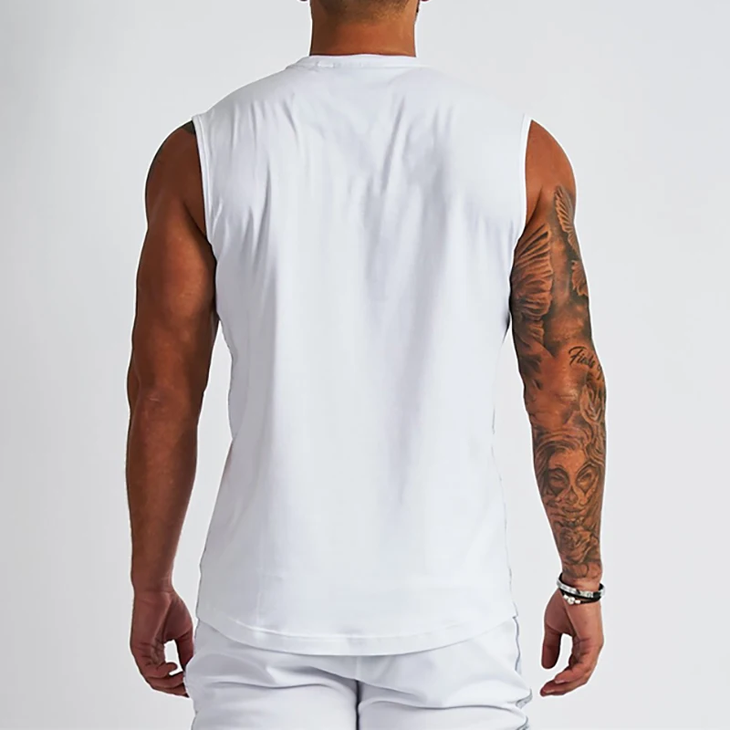 Fitness V-neck Sports Bodybuilding Muscle Clothing Men Tank Cotton Top Sleeveless Vest Gym Plain Singlets Workout Shirt Summer
Fitness V-neck Sports Bodybuilding Muscle Clothing Men Tank Cotton Top Sleeveless Vest Gym Plain Singlets Workout Shirt Summer