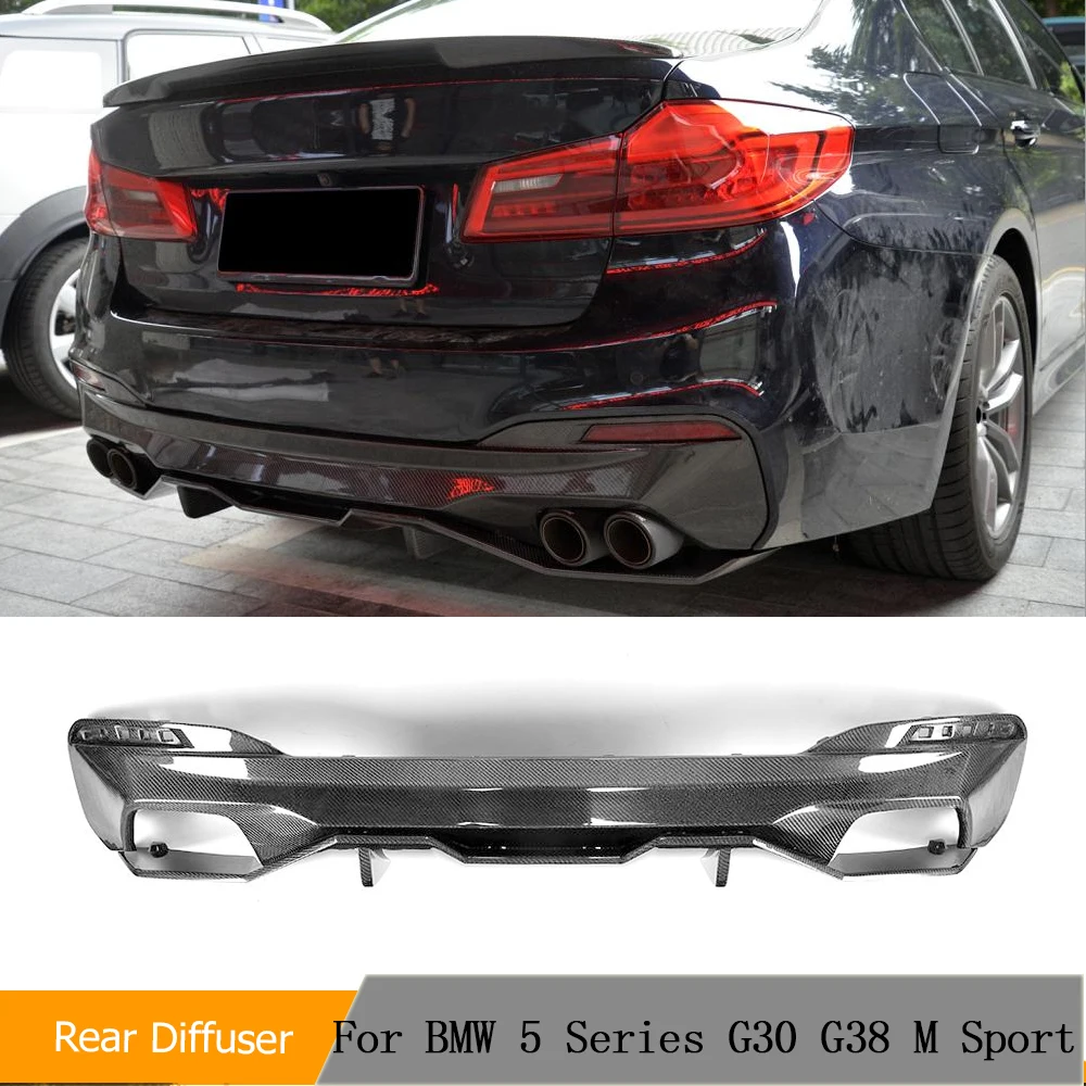Задний диффузор для BMW 5 серии G30 G38 2017-2019 540i M Sport Sedan 4-дверный автомобильный нижний бампер спойлер из углеродного волокна/FRP черный
Задний диффузор для BMW 5 серии G30 G38 2017-2019 540i M Sport Sedan 4-дверный автомобильный нижний бампер спойлер из углеродного волокна/FRP черный