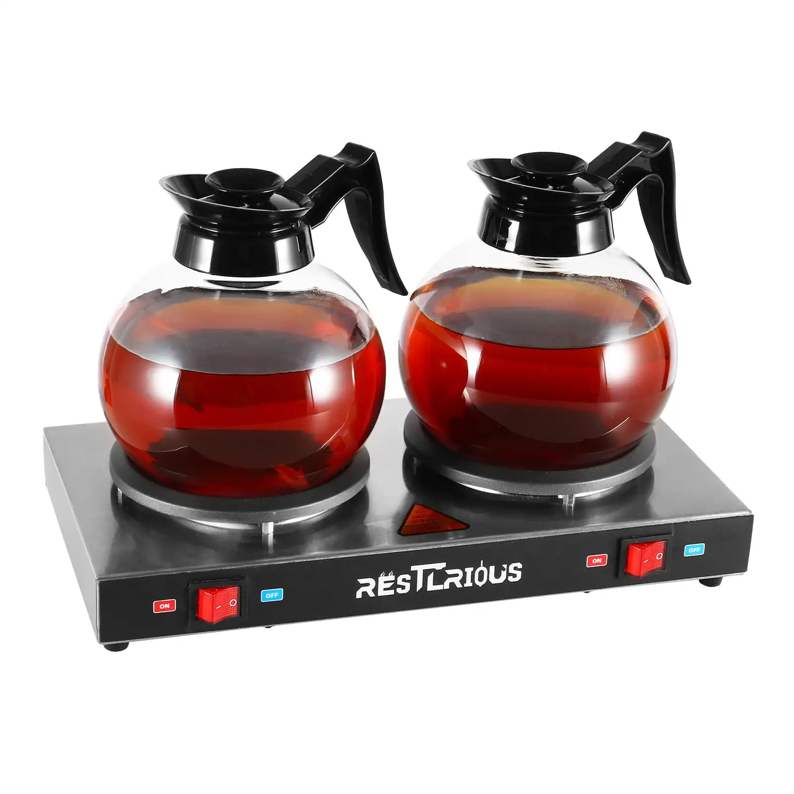 Commercial Coffee Warmer Single Burner Decanter Warmer Plate, Stainless Steel Portable Warmer for Standard Glass Decanter, Suita
Commercial Coffee Warmer Single Burner Decanter Warmer Plate, Stainless Steel Portable Warmer for Standard Glass Decanter, Suita
