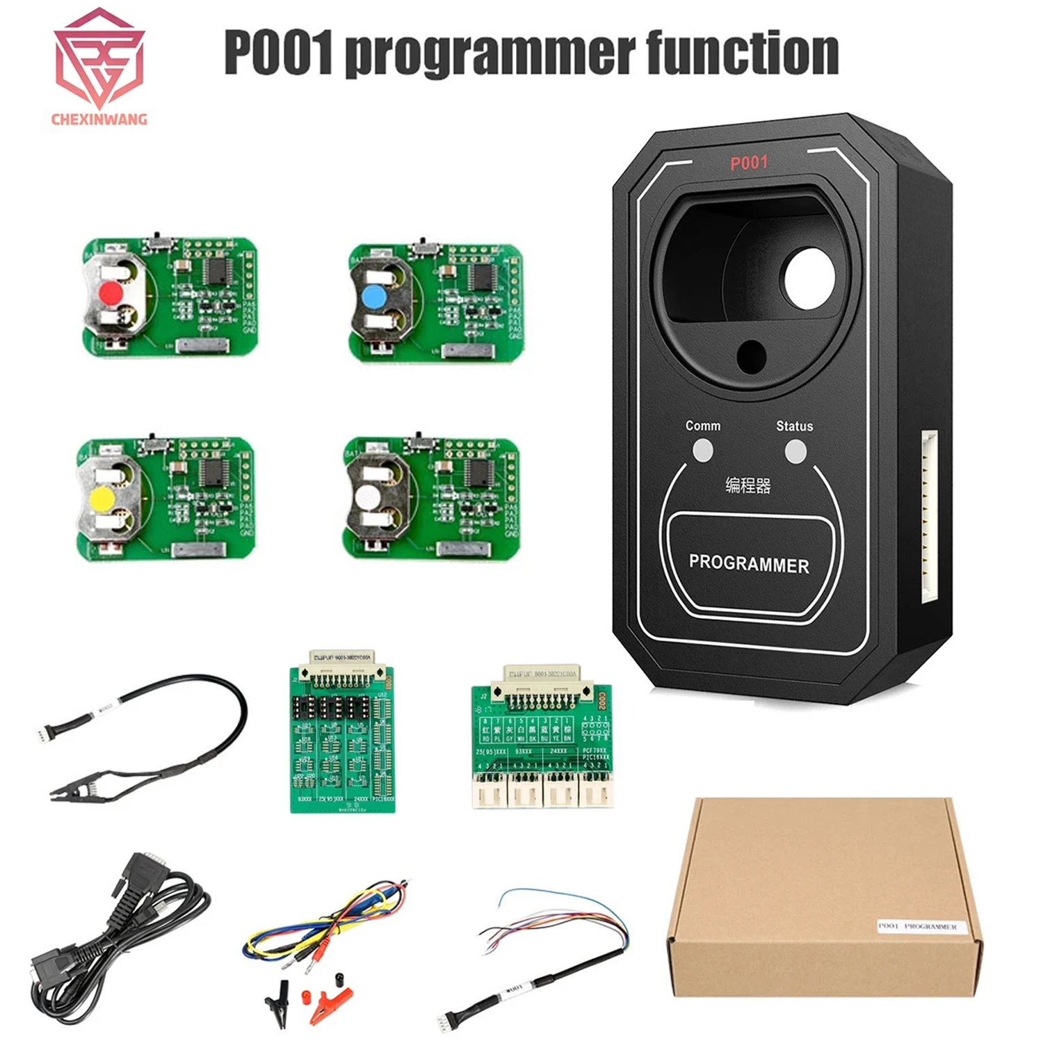 Программатор OBDSTAR P001, 3 в 1 программатор RFID/ключ обновления/EEPROM, работает с OBDSTAR X300 DP Master вместо RFID-адаптера
Программатор OBDSTAR P001, 3 в 1 программатор RFID/ключ обновления/EEPROM, работает с OBDSTAR X300 DP Master вместо RFID-адаптера