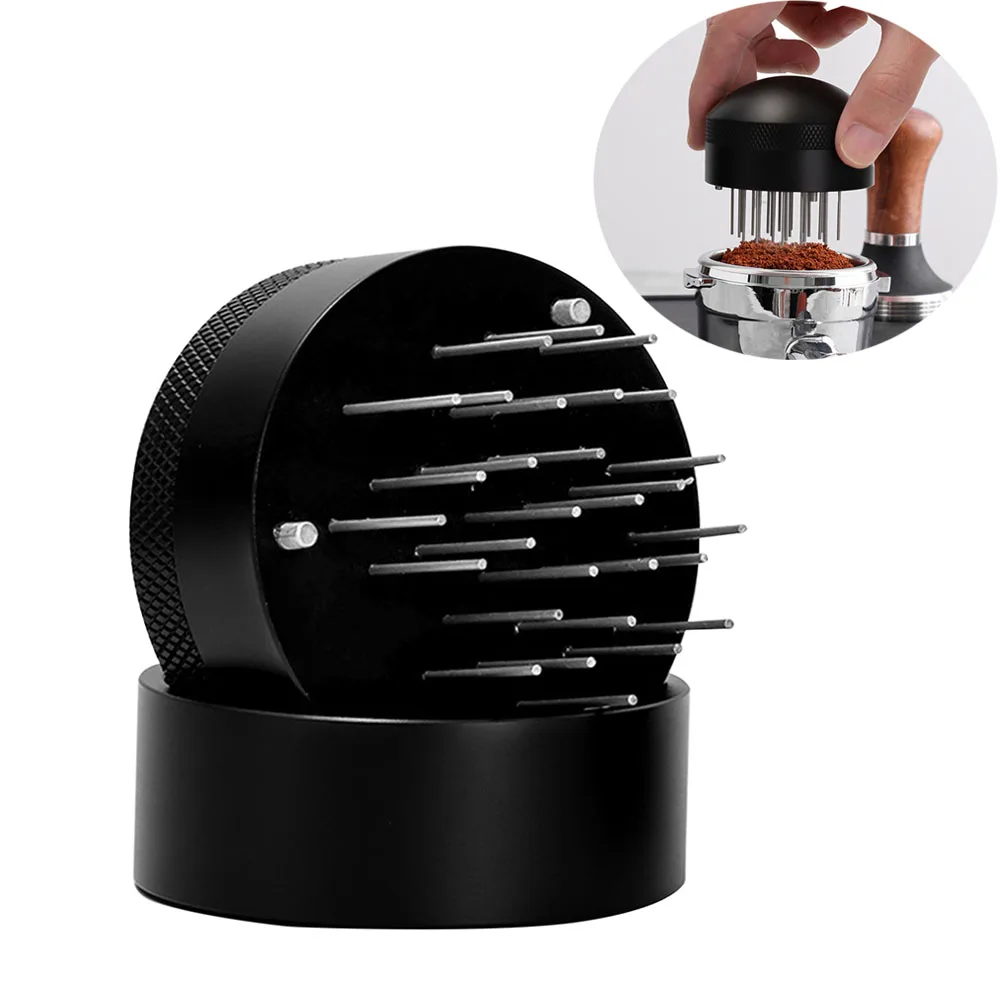 Coffee Needle 51MM/53MM/58MM Easy To Use Convenient Cleaning Manual Baristal Pine Powder Coffee Tamper With Base Leveler Supplie
Coffee Needle 51MM/53MM/58MM Easy To Use Convenient Cleaning Manual Baristal Pine Powder Coffee Tamper With Base Leveler Supplie