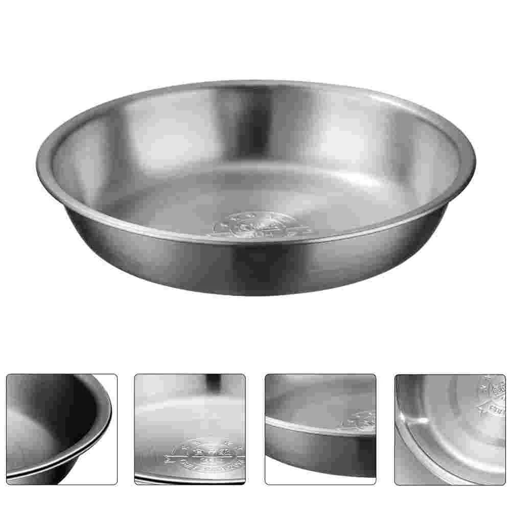 Bowl Plate Stainless Camping Steel Salad Plates Eatingdishes Serving Dinner Dish Soup Metal Fruit Mixingstorage Container Rice
Bowl Plate Stainless Camping Steel Salad Plates Eatingdishes Serving Dinner Dish Soup Metal Fruit Mixingstorage Container Rice