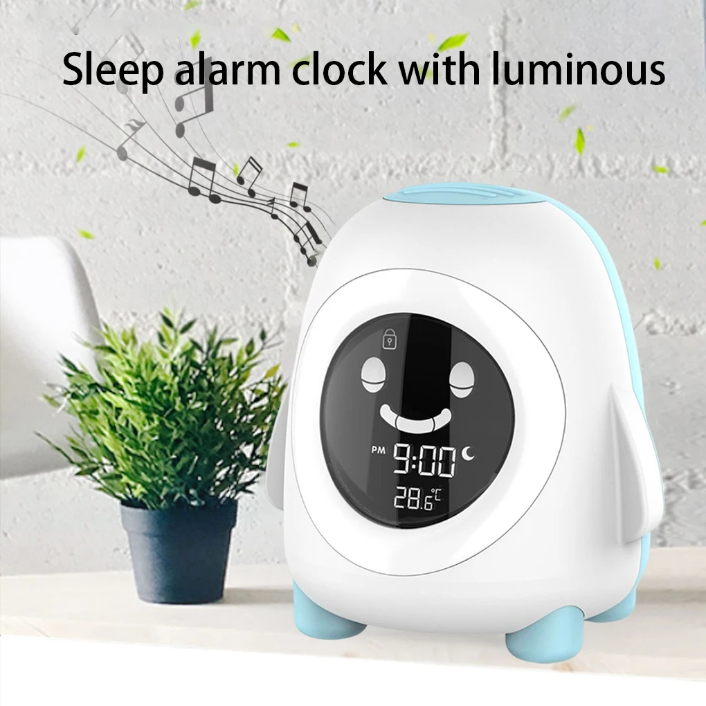 Digital Alarm Clock Cartoon Animal Temperature Display Home Office Bedroom Nursery Training Nap Clocks Night Light
Digital Alarm Clock Cartoon Animal Temperature Display Home Office Bedroom Nursery Training Nap Clocks Night Light