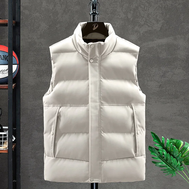 Men Jacket Winter Men Vest for Down Cotton Sleeveless Jacket Waistcoat Man Large Size Warm Mens Coat Male Clothing Homme E840
Men Jacket Winter Men Vest for Down Cotton Sleeveless Jacket Waistcoat Man Large Size Warm Mens Coat Male Clothing Homme E840