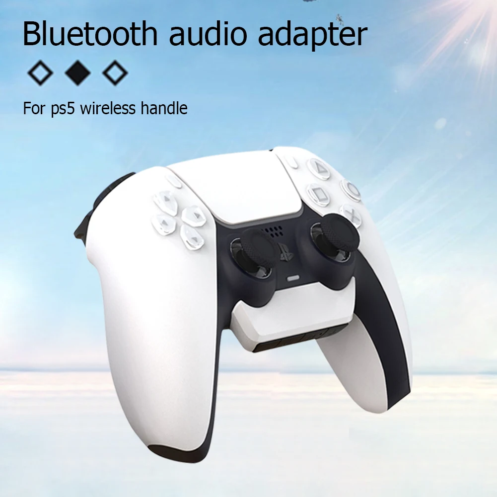 Handle Sound Enhancer Headphone Adapter Bluetooth-compatible 5.1 Audio Mic Headphone Converter for PS5 Wireless Controller
Handle Sound Enhancer Headphone Adapter Bluetooth-compatible 5.1 Audio Mic Headphone Converter for PS5 Wireless Controller
