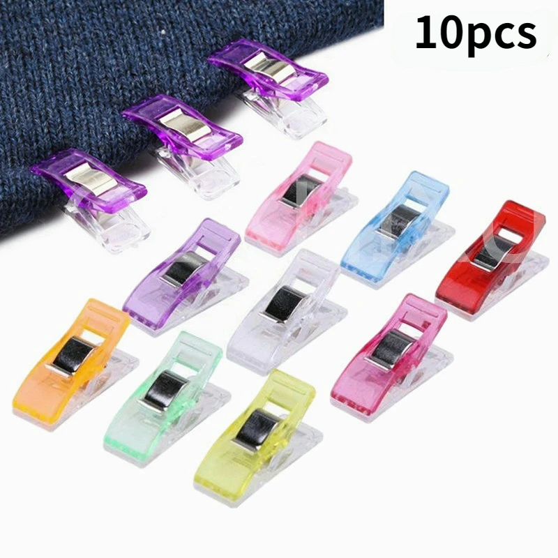 10pcs DIY Patchwork Job Foot Case Multicolor Plastic Clips Hemming Sewing Tools Sewing Accessories Crafts Sewing Clips 5BB5812
10pcs DIY Patchwork Job Foot Case Multicolor Plastic Clips Hemming Sewing Tools Sewing Accessories Crafts Sewing Clips 5BB5812