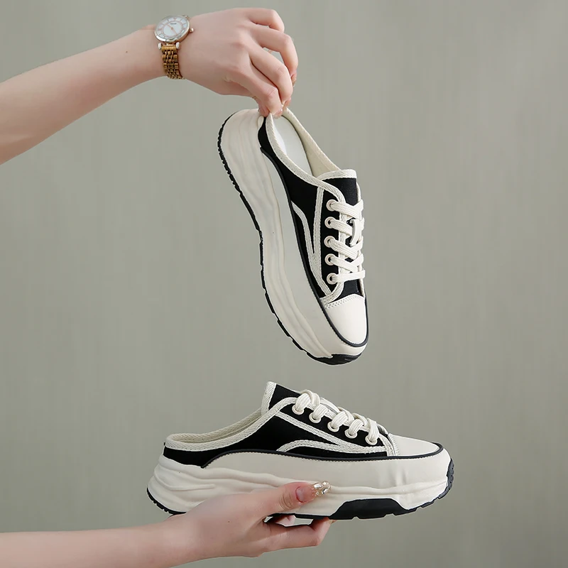 Women's Slip-on Shoes Black Canvas Flat Shoes Female Elegant Woman Sneakers White Luxury Designer Platform Casual Sneaker Flats
Women's Slip-on Shoes Black Canvas Flat Shoes Female Elegant Woman Sneakers White Luxury Designer Platform Casual Sneaker Flats