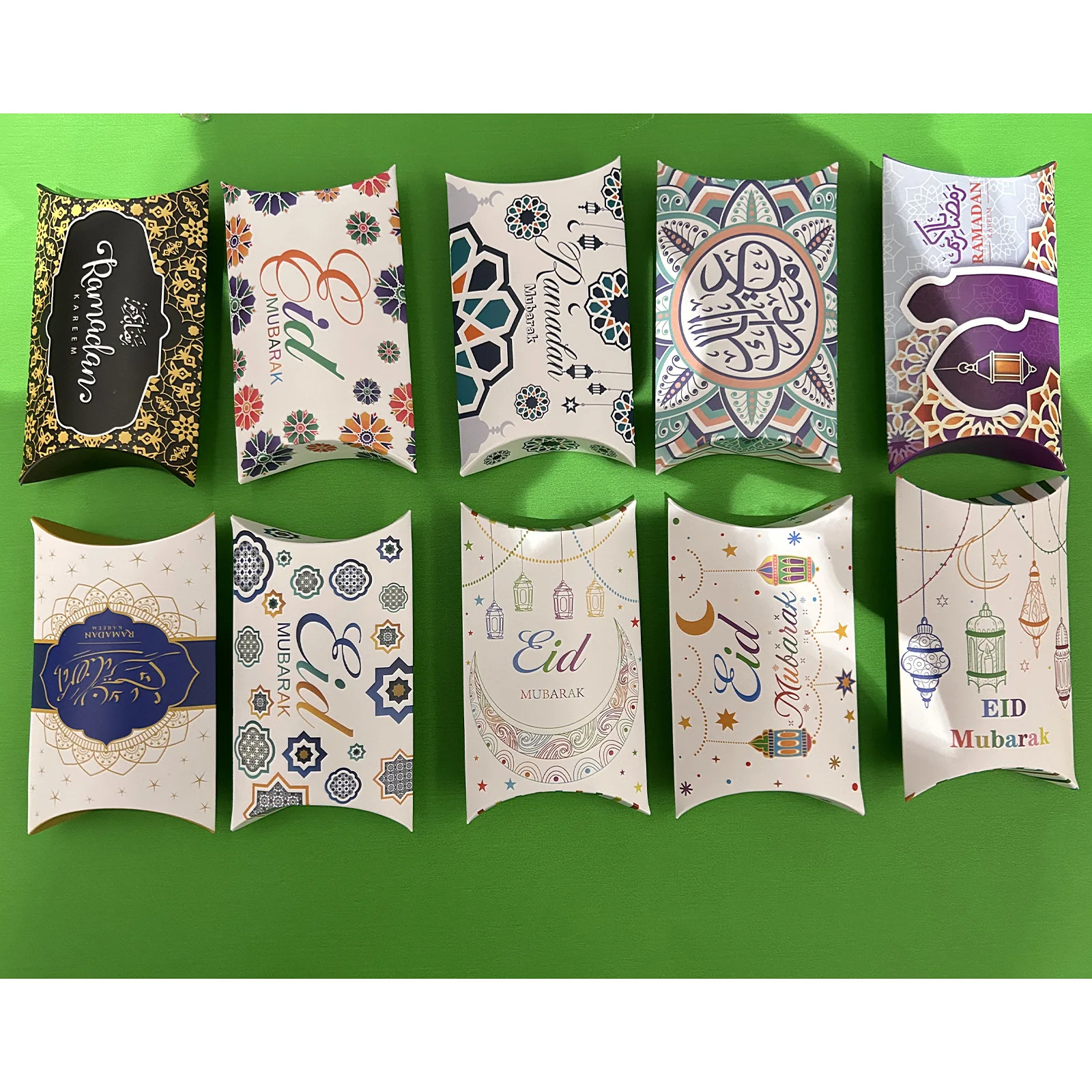 10Pcs Pillows Eid Party Candy Box Wedding Candy Box Wedding Party Gift Candy Packing Box Party Party Decoration Supplies
10Pcs Pillows Eid Party Candy Box Wedding Candy Box Wedding Party Gift Candy Packing Box Party Party Decoration Supplies