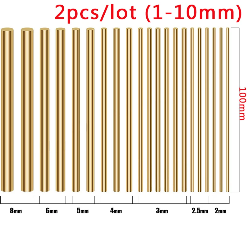 3.93" (1-10MM) Brass rod Knife handle rivets screws Mosaic tools hand DIY knife produce Accessories
3.93" (1-10MM) Brass rod Knife handle rivets screws Mosaic tools hand DIY knife produce Accessories