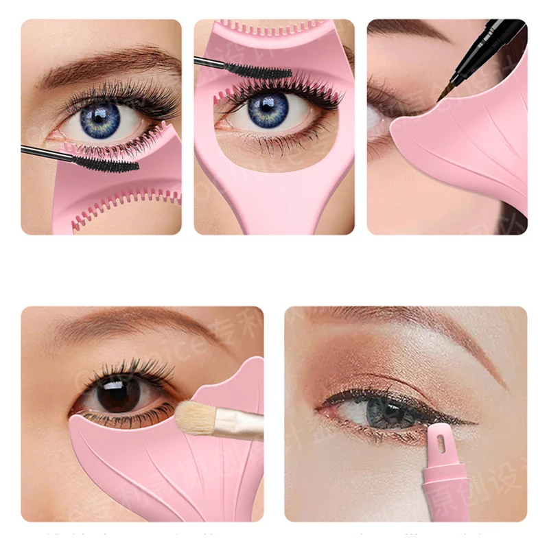 Sdotter Apply Mascara Painting Eyeliner Eye Shadow Lying Silkworm Bezel Silicone Eye Makeup Eyeliner Auxiliary Artifact Eye Make 
Sdotter Apply Mascara Painting Eyeliner Eye Shadow Lying Silkworm Bezel Silicone Eye Makeup Eyeliner Auxiliary Artifact Eye Make