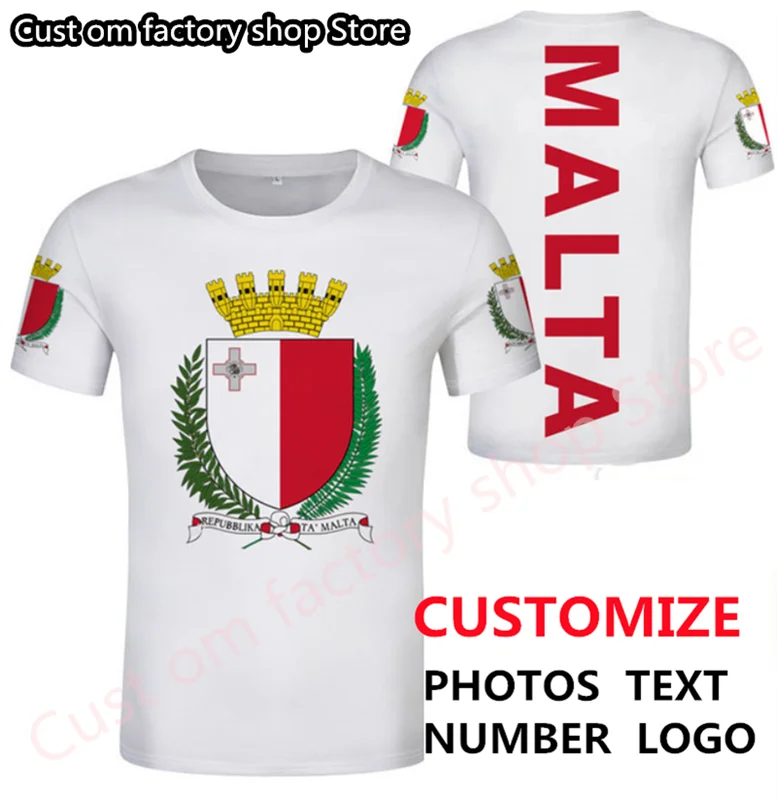 MALTA t shirt diy free custom made name number mlt t-shirt nation flag mt republic of maltese country college logo photo clothes
MALTA t shirt diy free custom made name number mlt t-shirt nation flag mt republic of maltese country college logo photo clothes