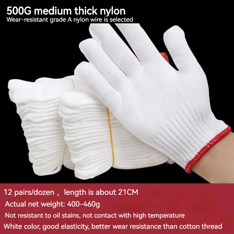 Cotton Gloves Non-Slip Cotton Thread Gloves Cotton Gloves Wholesale Labor Protection Nylon Work Cotton Yarn Wear-Resistant Thick
Cotton Gloves Non-Slip Cotton Thread Gloves Cotton Gloves Wholesale Labor Protection Nylon Work Cotton Yarn Wear-Resistant Thick