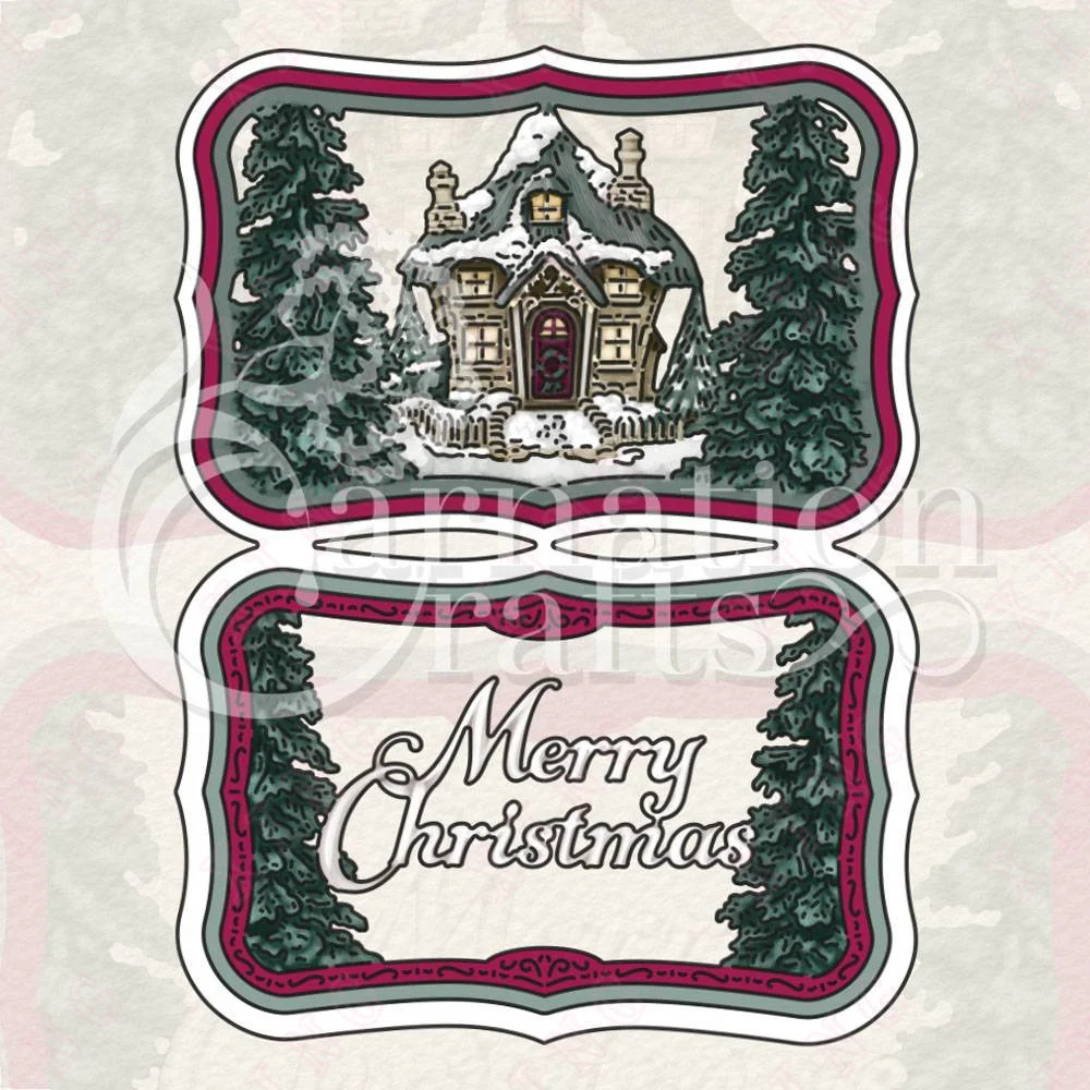 New Metal Cutting Dies Diy Scrapbook Decoration Stencil Embossing Craft Molds Made Album Card Merry Christmas Quick Card Die Set
New Metal Cutting Dies Diy Scrapbook Decoration Stencil Embossing Craft Molds Made Album Card Merry Christmas Quick Card Die Set