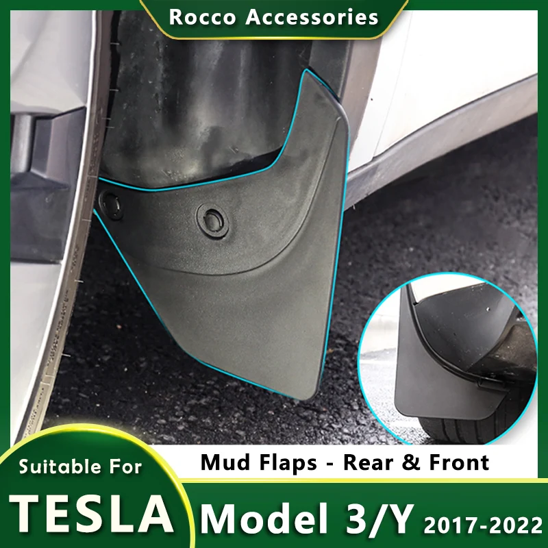 Car Mud Flaps For Tesla Model 3 Model Y 2021 2022 Accessories Mudguards Front Rear Wheel Tire Splash Proof Fender Mudflaps ABS
Car Mud Flaps For Tesla Model 3 Model Y 2021 2022 Accessories Mudguards Front Rear Wheel Tire Splash Proof Fender Mudflaps ABS