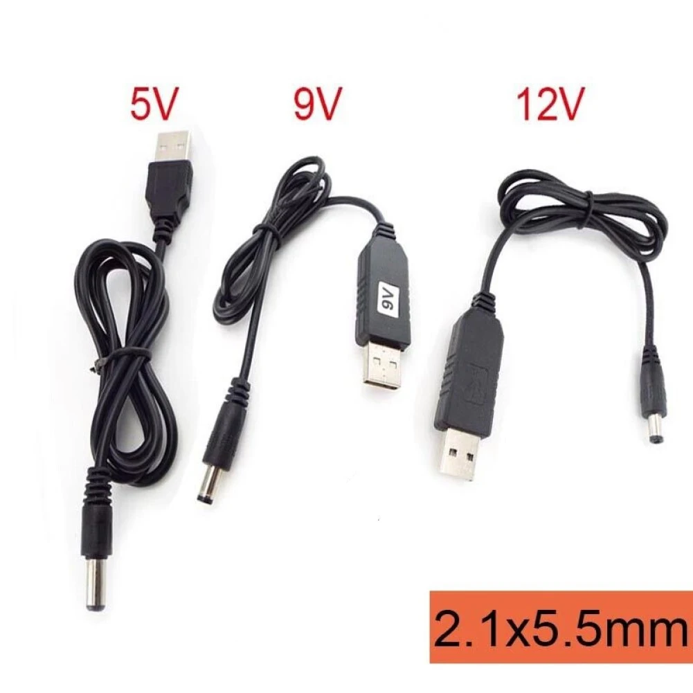 USB Power Boost Converter DC 5V To 9V 12V Boost Line Step Up Converter Power Supply Cable Converter Interface 5.5*2.1MM
USB Power Boost Converter DC 5V To 9V 12V Boost Line Step Up Converter Power Supply Cable Converter Interface 5.5*2.1MM