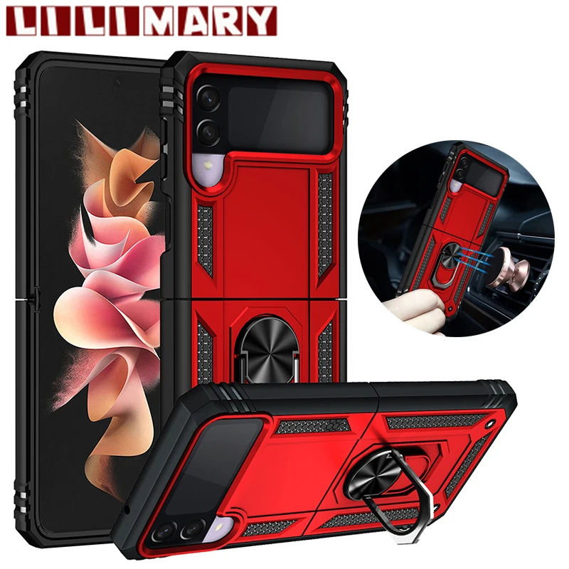 Shockproof Phone Case For Samsung Galaxy Z Flip3 Military Grade Anti-Drop Folding Ring Protective Cover For Samsung Z Flip3 5G
Shockproof Phone Case For Samsung Galaxy Z Flip3 Military Grade Anti-Drop Folding Ring Protective Cover For Samsung Z Flip3 5G