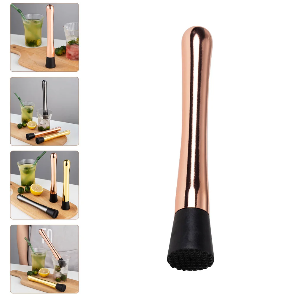 Muddler Cocktail Ice Bar Stainless Steel Metal Drink Bartender Tool Lemon Crushed Mojito Cocktails Mixer Mallet Accessories
Muddler Cocktail Ice Bar Stainless Steel Metal Drink Bartender Tool Lemon Crushed Mojito Cocktails Mixer Mallet Accessories