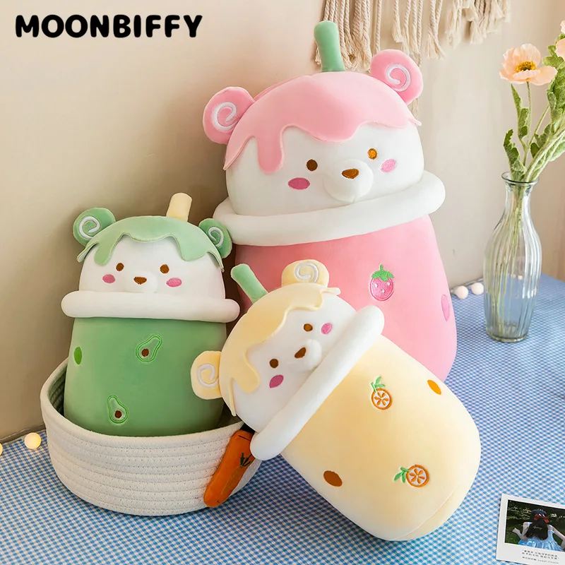25/30/40cm Stuffed Animals Cute Cartoon Teddy Bear Bubble Tea Cup Shaped Pillow Plush Toys Stuffed Soft Back Cushion Funny Toy
25/30/40cm Stuffed Animals Cute Cartoon Teddy Bear Bubble Tea Cup Shaped Pillow Plush Toys Stuffed Soft Back Cushion Funny Toy