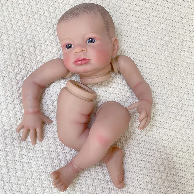 21inch Already Painted Reborn kits Lanny Unassembled Lifelike Baby 3D Painted Skin with Visible Veins Cloth Body Included
21inch Already Painted Reborn kits Lanny Unassembled Lifelike Baby 3D Painted Skin with Visible Veins Cloth Body Included