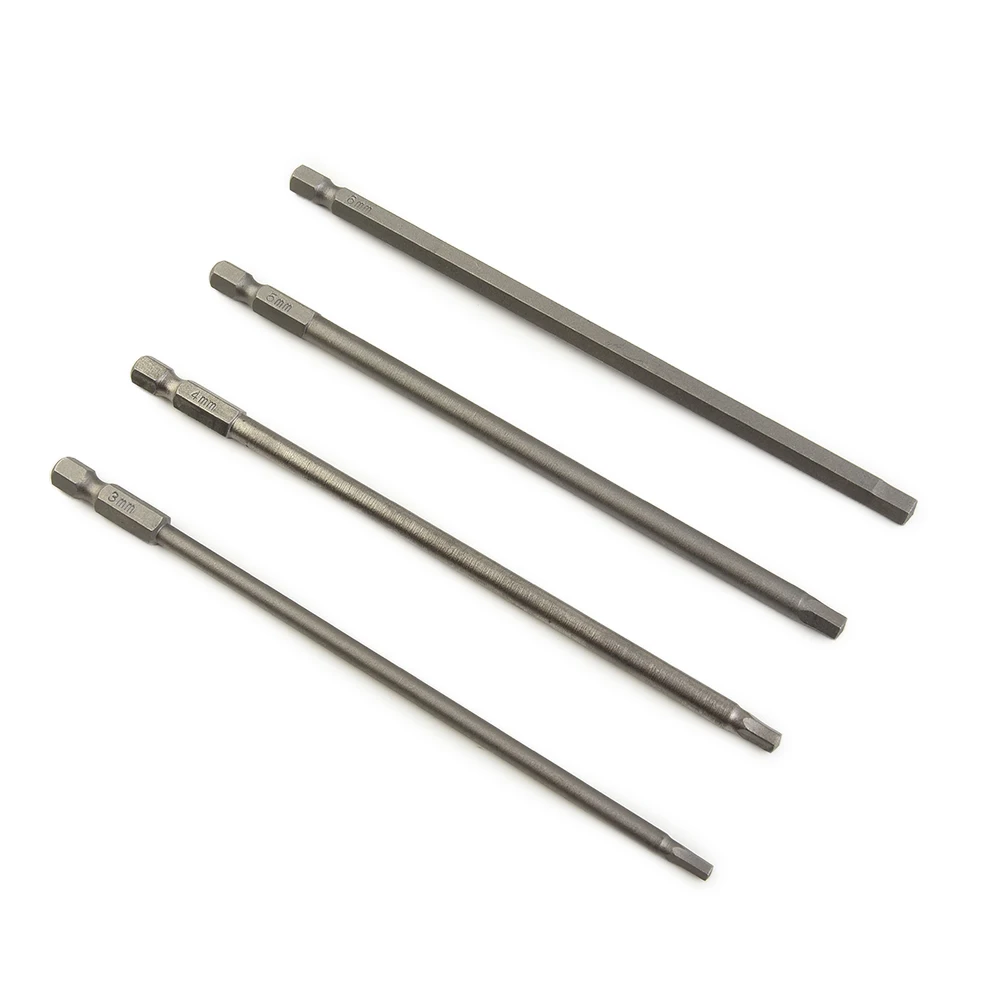 New 2021 Hex Screwdriver Bits 3/4/5/6mm 4* 4pcs 1/4 Driver Head Hex Shank Magnetic Screw Screwdriver Bits 150mm
New 2021 Hex Screwdriver Bits 3/4/5/6mm 4* 4pcs 1/4 Driver Head Hex Shank Magnetic Screw Screwdriver Bits 150mm