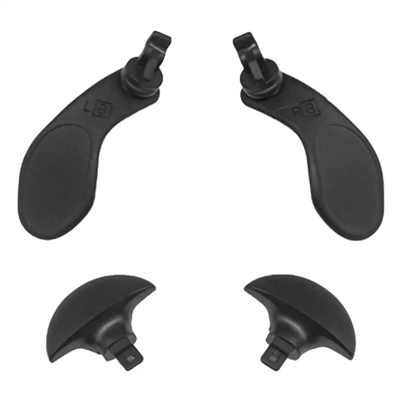 4pcs Back Metal Paddles Metal Interchangeable Back Buttons Hair Trigger Lock Replacement For PS5 Edge Controller Gold/Black
4pcs Back Metal Paddles Metal Interchangeable Back Buttons Hair Trigger Lock Replacement For PS5 Edge Controller Gold/Black