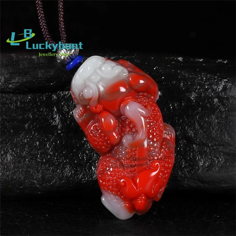 New Design Natural Golden Silk Chicken Blood Stone Hand Carved Colorized Lucky Pixiu Pendant Necklace for Men or Women Dropship
New Design Natural Golden Silk Chicken Blood Stone Hand Carved Colorized Lucky Pixiu Pendant Necklace for Men or Women Dropship