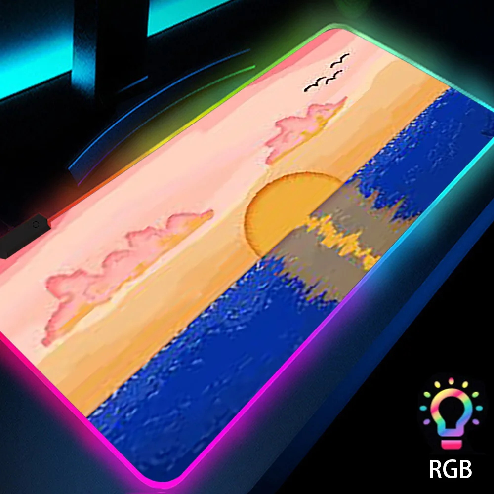Retro Pixel Purple Neon Mouse Pad Japanese Cushionanime Mat Backlit Play Luminous Ultra Large LED Gamer Pc RGB Computer Tables
Retro Pixel Purple Neon Mouse Pad Japanese Cushionanime Mat Backlit Play Luminous Ultra Large LED Gamer Pc RGB Computer Tables