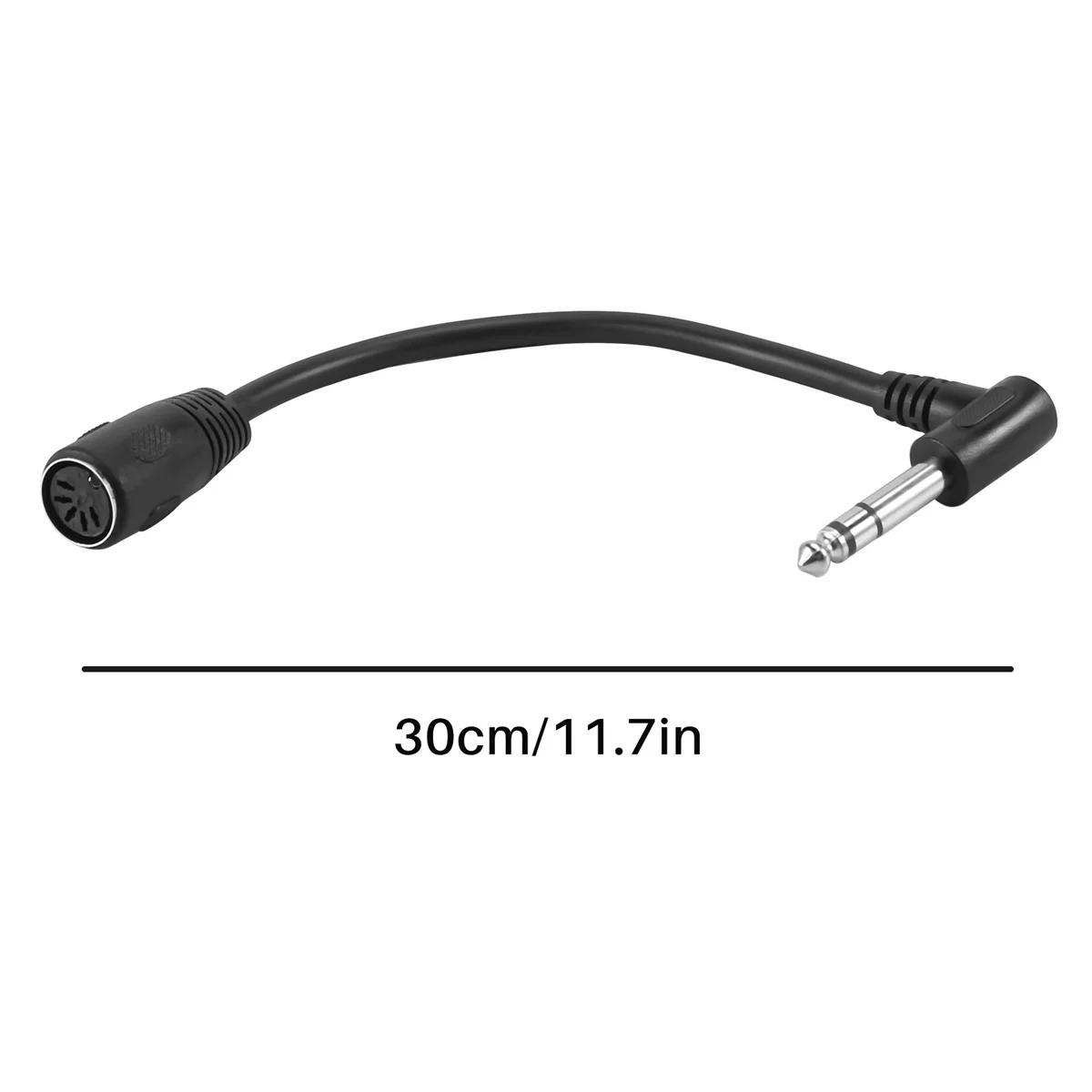 MIDI CABLE,5-Pin Din Female to 6.35mm (1/4 Inch) Male Stereo Audio Extension Cable
MIDI CABLE,5-Pin Din Female to 6.35mm (1/4 Inch) Male Stereo Audio Extension Cable