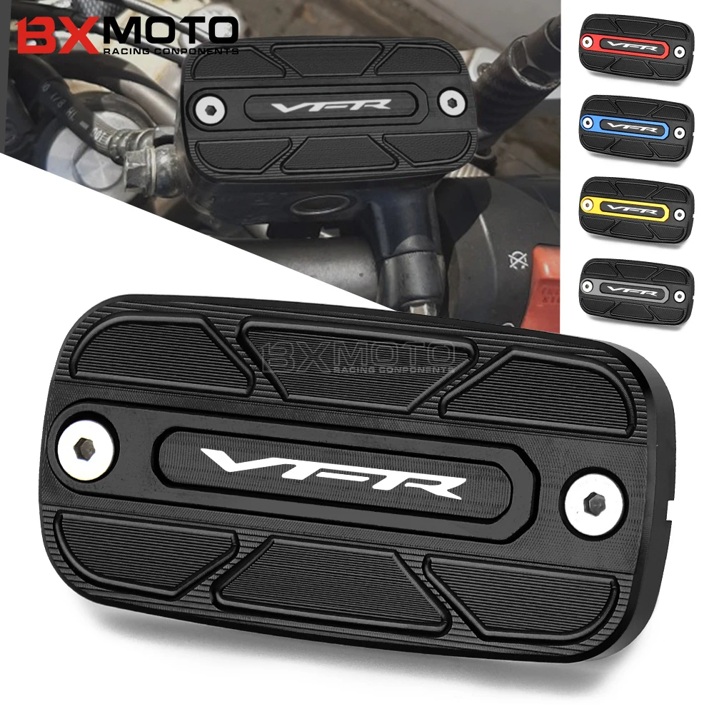 With Logo Motorcycle Accessories CNC Front Brake Fluid Reservoir Cover cap For HONDA VFR800F 2014 2015 2016 2017 Crosstourer 
With Logo Motorcycle Accessories CNC Front Brake Fluid Reservoir Cover cap For HONDA VFR800F 2014 2015 2016 2017 Crosstourer