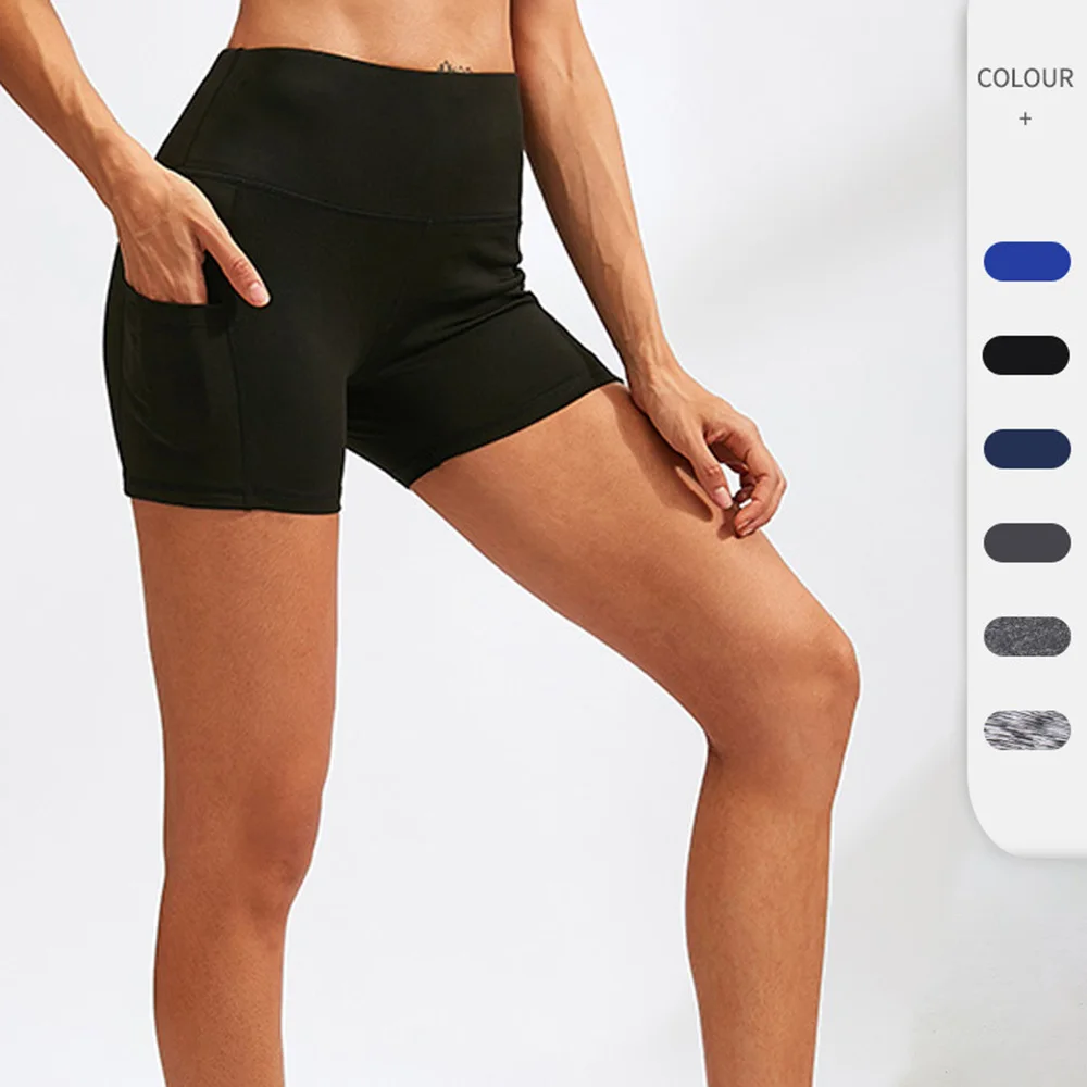 Women's High Waist Yoga Three-point Pants with Pockets Running Training Tight-fitting Quick-drying Elastic Three-point Shorts
Women's High Waist Yoga Three-point Pants with Pockets Running Training Tight-fitting Quick-drying Elastic Three-point Shorts