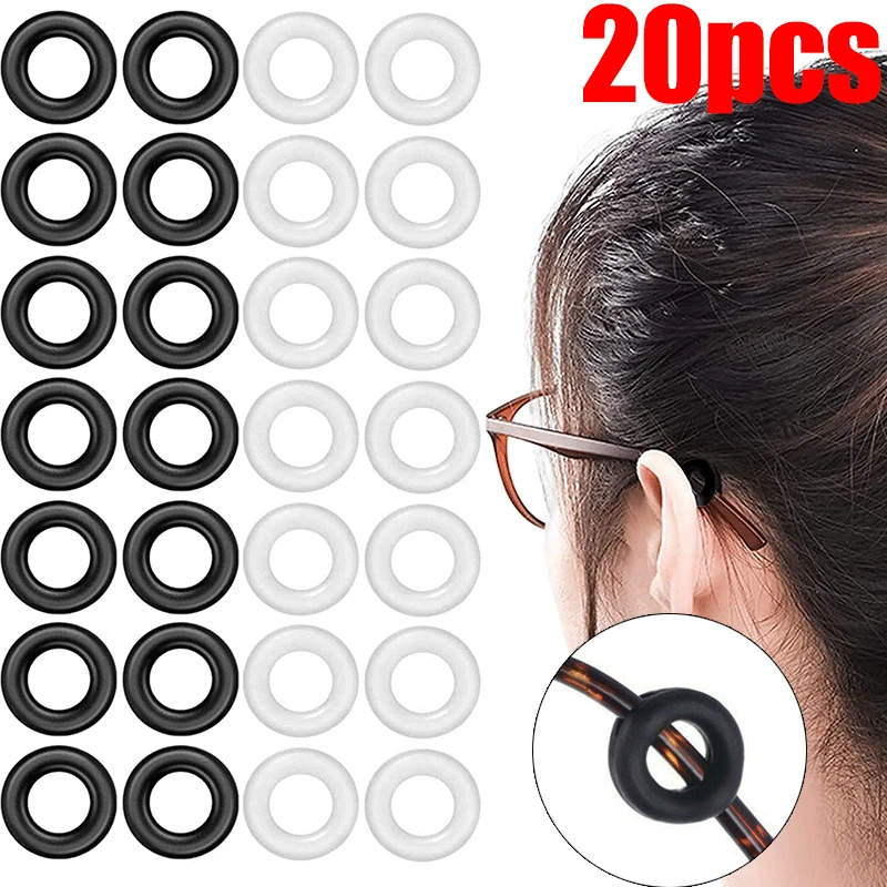 20pcs Transparent Silicone Anti-slip Eyeglass Ear Hooks Round Retainer Holder Elastic Glasses Ear Hook EyeGlasses Accessories
20pcs Transparent Silicone Anti-slip Eyeglass Ear Hooks Round Retainer Holder Elastic Glasses Ear Hook EyeGlasses Accessories
