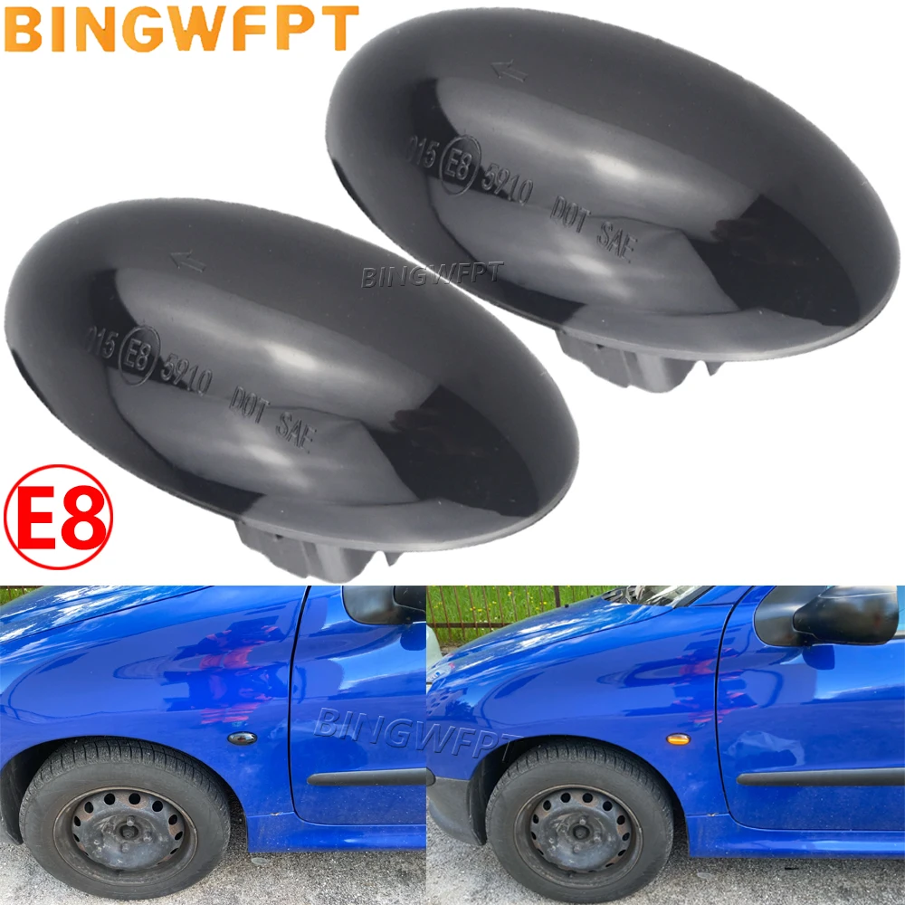 LED Side Marker Mirror Indicator Lamps Flowing Water Turn Signal Light Amber For Peugeot 307 206 407 107 607 Citroen C1 C2 C3 C5
LED Side Marker Mirror Indicator Lamps Flowing Water Turn Signal Light Amber For Peugeot 307 206 407 107 607 Citroen C1 C2 C3 C5