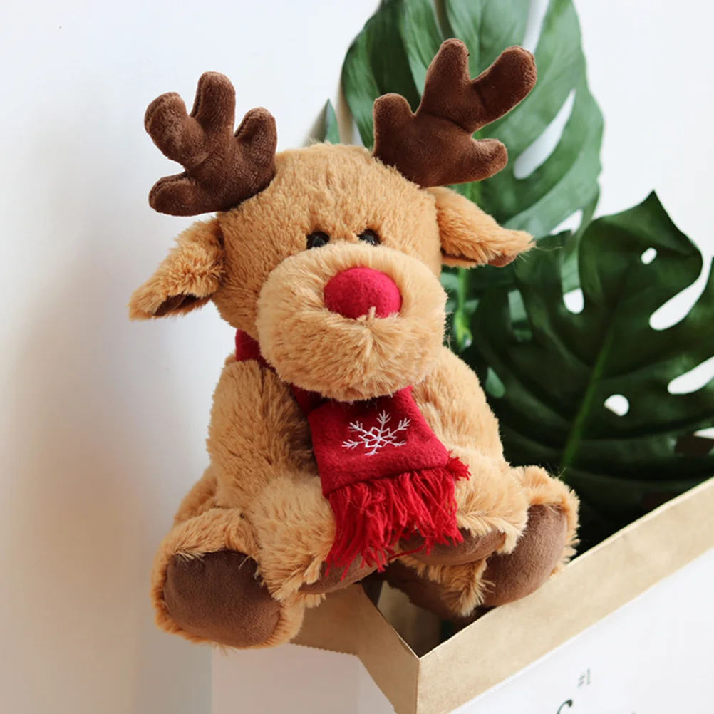 Stuffedreindeer Plush Christmas Animalelk Deer Xmas Animalsholiday Themed Huggable Brown Fur Soft Baby Woodland Decoration
Stuffedreindeer Plush Christmas Animalelk Deer Xmas Animalsholiday Themed Huggable Brown Fur Soft Baby Woodland Decoration