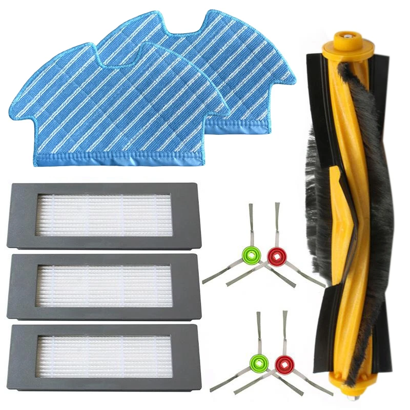 for Deebot Ozmo 900 Filter Brush Mop Cloth Set Vacuum Cleaner Parts Robot Vacuum Cleaner Roller Brush Side 
for Deebot Ozmo 900 Filter Brush Mop Cloth Set Vacuum Cleaner Parts Robot Vacuum Cleaner Roller Brush Side
