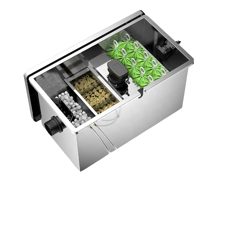 2021 новый фильтр для пруда из нержавеющей стали, оборудование для очистки садовых рыбок и очистки воды, фильтрация для аквариума
2021 новый фильтр для пруда из нержавеющей стали, оборудование для очистки садовых рыбок и очистки воды, фильтрация для аквариума