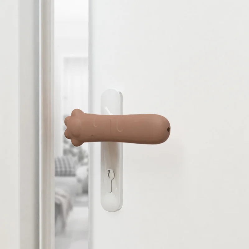 1Pc Cute Cat Paw Door Rear Door Handle Mute Anti-collision Pad Anti-knock Baby Kid Safety Door Handle Silicone Protective Sleeve
1Pc Cute Cat Paw Door Rear Door Handle Mute Anti-collision Pad Anti-knock Baby Kid Safety Door Handle Silicone Protective Sleeve